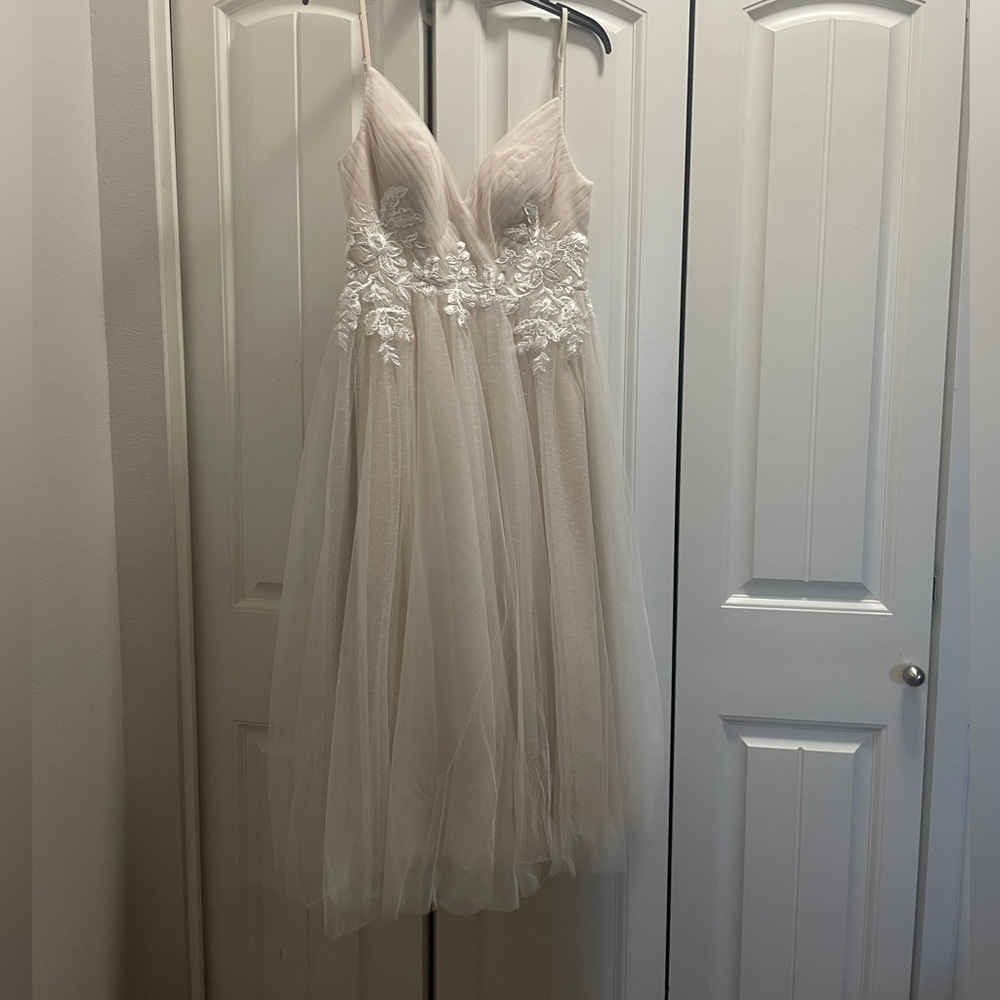 Azazie elopement dress